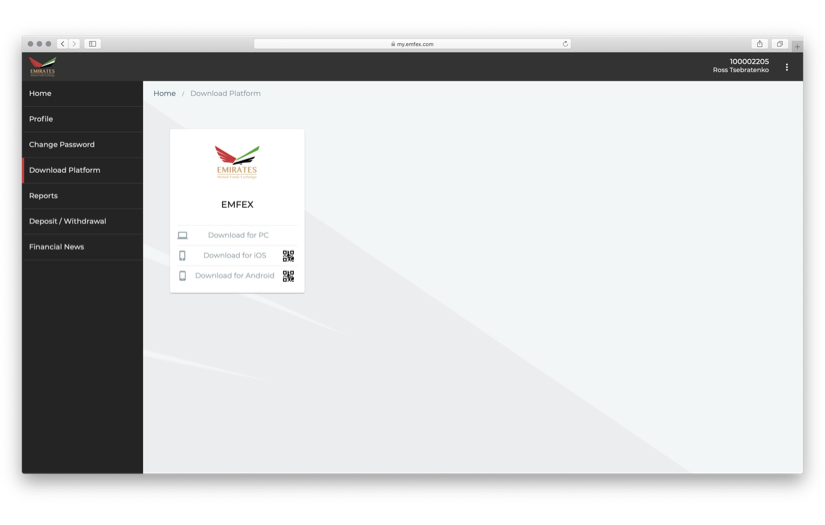 Client CRM, Emirates Mutual Funds Exchange screenshot 5